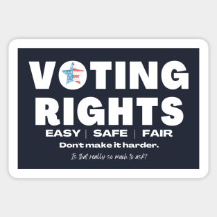 VOTING RIGHTS Sticker